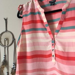 Torrid Striped Blouse